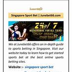 singapore sport bet